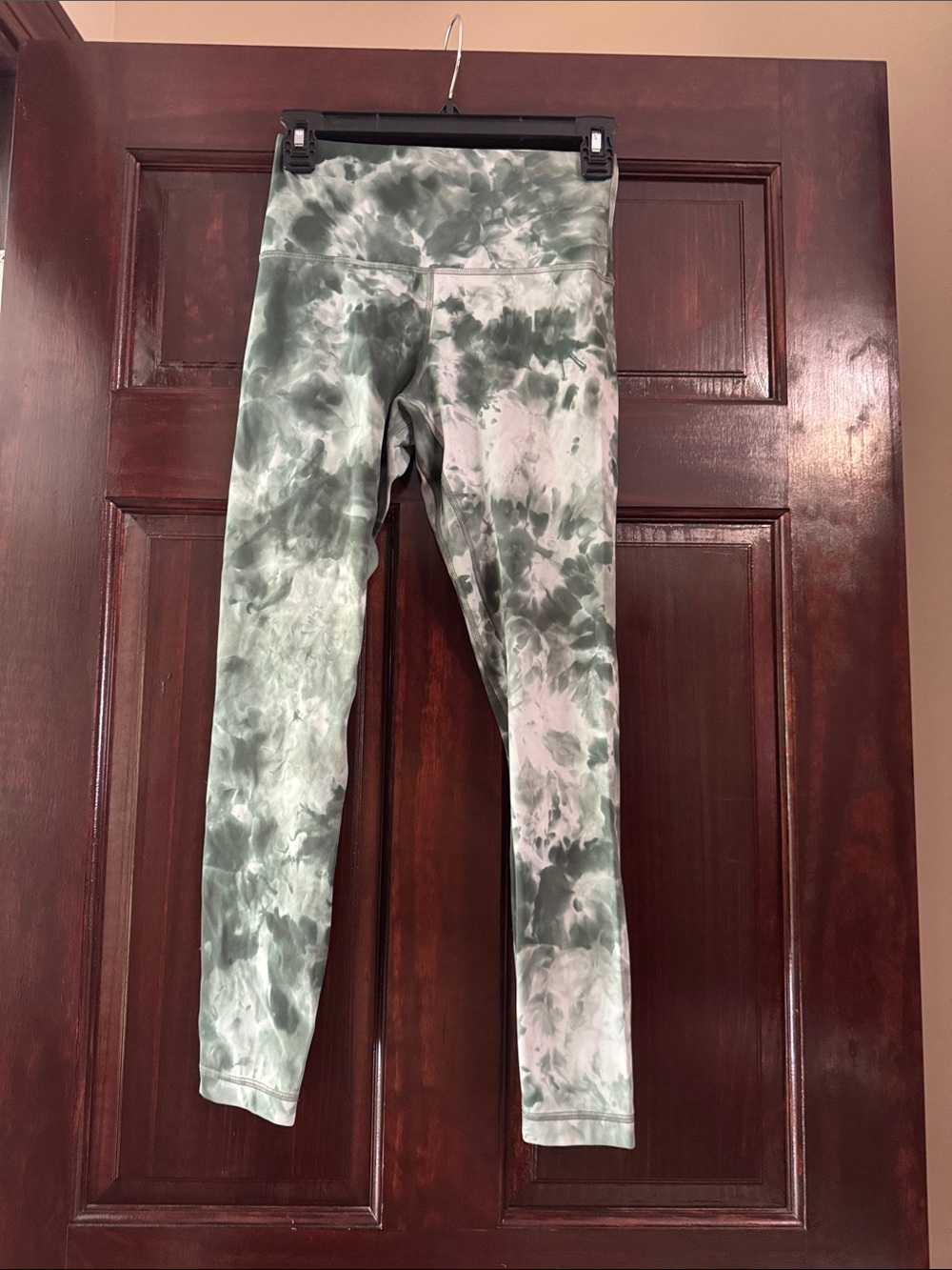 lululemon athletica Green Tie-Dye High-Rise Leggings